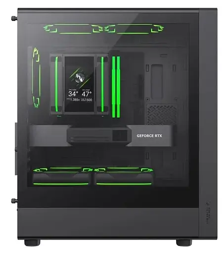 Корпус GameMax Aeris 330 GB Без БП Black (AERIS 330 GB) - фото 5