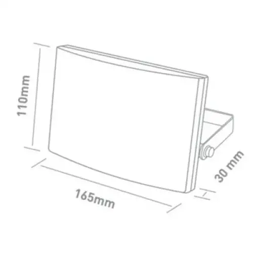 Светодиодный прожектор Maxus FL-03 2550лм IP65 5000K 30W - фото 2