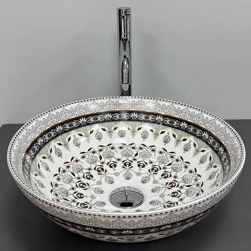 Умивальник VBI Arcile grey накладний VBI-016103, Сірий - фото 5