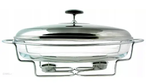 Мармит настольный подогреватель еды Edelhoff EH-8522 термостойкая стеклянная посуда с подогревом - фото 3