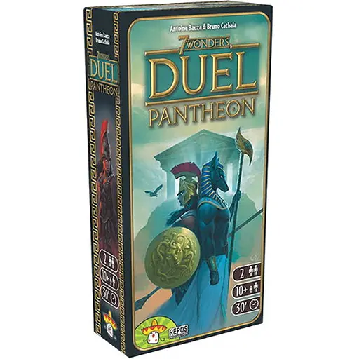 Настільна гра Ігромаг 7 Чудес: Дуель. Пантеон (7 Wonders Duel: Pantheon) (англ.) (ВР_7ДП) - фото 1