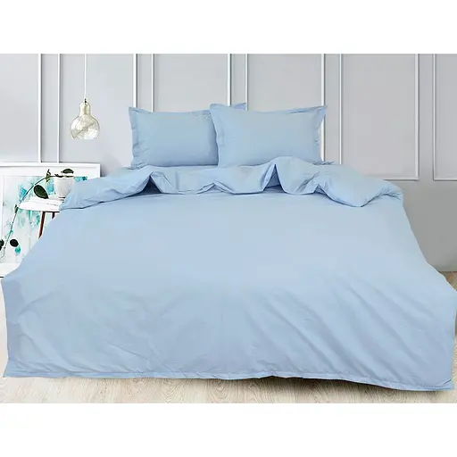 Комплект постельного белья TAG Tekstil Семейный Светло-голубой 000163277 (Light Blue)