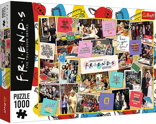 Набор Пазлы - (1000 элм.) - "Друзья" - фото 1