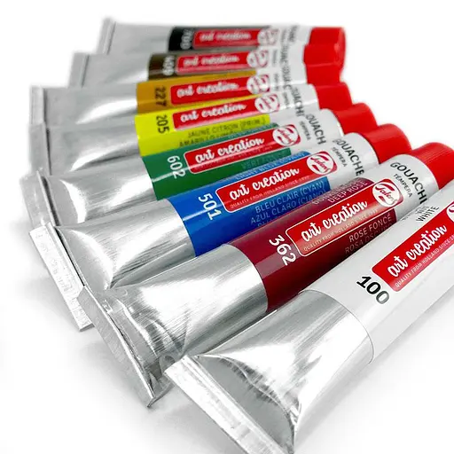 Набір гуашевих фарб ArtCreation 24х12мл - фото 2