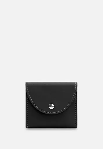 Кожаный кошелек 2.2 черный - фото 2