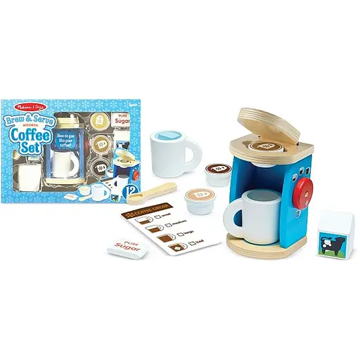 Набір Melissa & Doug Кавовий сервіз дерев'яний (MD19842) - фото 3