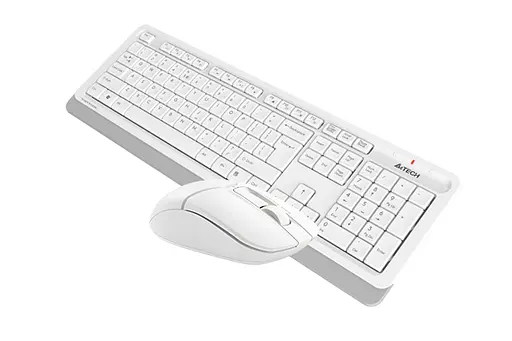 Комплект (клавіатура + миша) A4Tech Fstyler FG1012 (FG1012 (White)) - фото 3