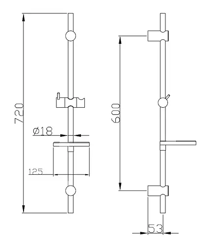 Набор смесителей для душа Imprese Kit 21082 - фото 6