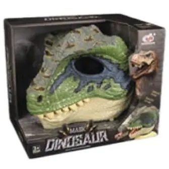 Маска Велоцираптора Dino Toys зі звуком зелений ZJ16A (Q9899-ZJ16A) - фото 2