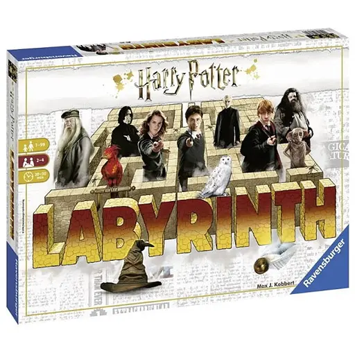 Настільна гра Ravensburger Божевільний лабіринт. Гаррі Поттер (Das verruckte Labyrinth - Harry Potter) (англ.) (PS021) - фото 1