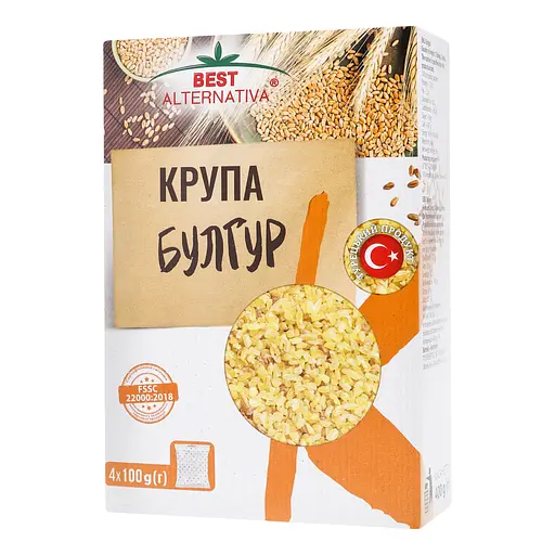 Булгур Бест Альтернатива 400 г (4 пакетика по 100 г) - фото 2