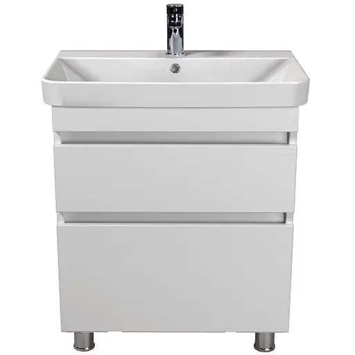 Тумба Мойдодир MoonShine 70 з умивальником Vivace 70 підлогова Білий - фото 1