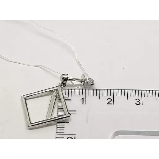 Срібні сережки-пуссети Імперія золота. СП477С - фото 6