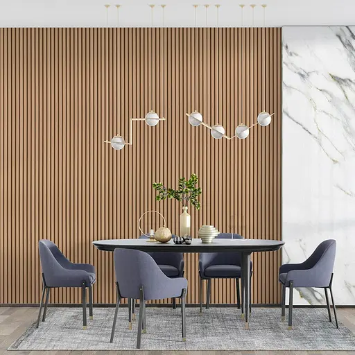 Рейка декоративна Wall Sticker WPC стінова 3000х160х23 мм Дуб SW-00001855 - фото 7