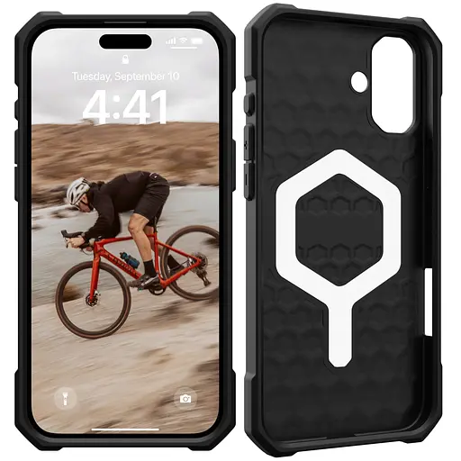 Оригінальний протиударний чохол UAG Essential Armor MagSafe для iPhone 16 Plus Black 114447114040 - фото 6