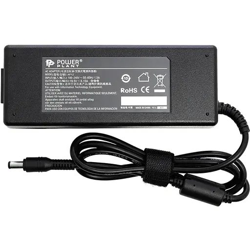 Блок живлення для ноутбуків PowerPlant IBM/LENOVO 220V, 19.5V 120W 6.15A (6.3*3.0)