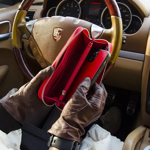 Чоловічий шкіряний гаманець Grande Pelle acs0029480 - фото 2