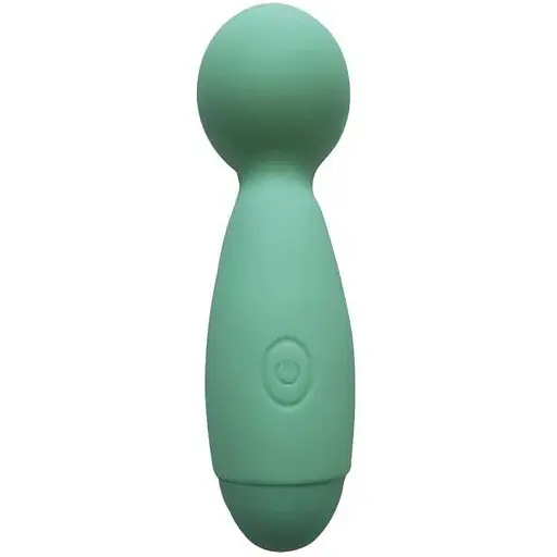 Минивибромассажер Wooomy Smally Mini Wand Turquoise
