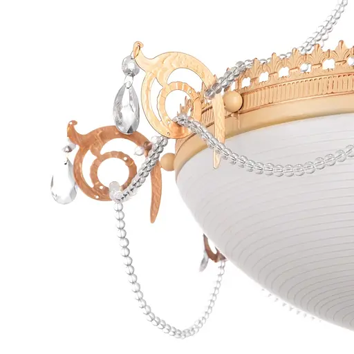 Люстра подвесная Brille классическая E27 60W G (BKL-376S/3) - фото 3