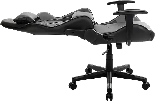 Геймерское кресло GT Racer черное с темно-серым (X-2317 Black/Dark Gray) - фото 5