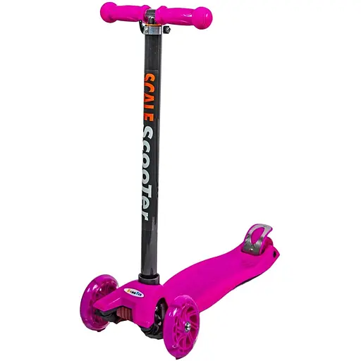 Дитячий самокат Maxi Scale Sports Рожевий 000231400