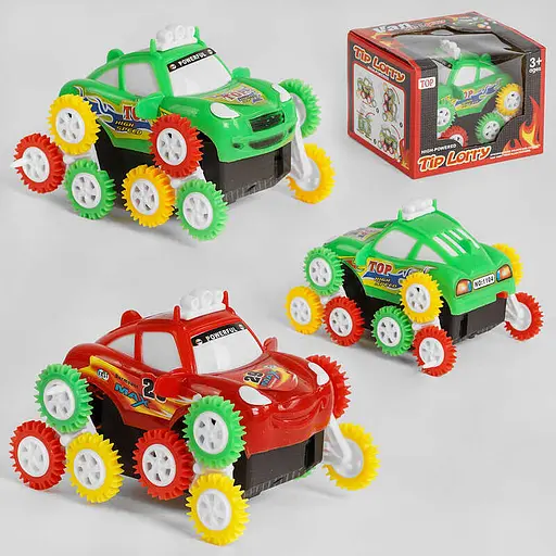 Машинка-перевертиш, на батарейках (В асортименті) - фото 2