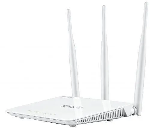 Роутер Tenda F3, Wi-Fi 802.11b/g/n, до 300 Mb/s, 2.4GHz, 3x10/100 Mb/s, RJ45 10/100Mb/s (FE), 3 зовнішні незнімні антени - фото 1