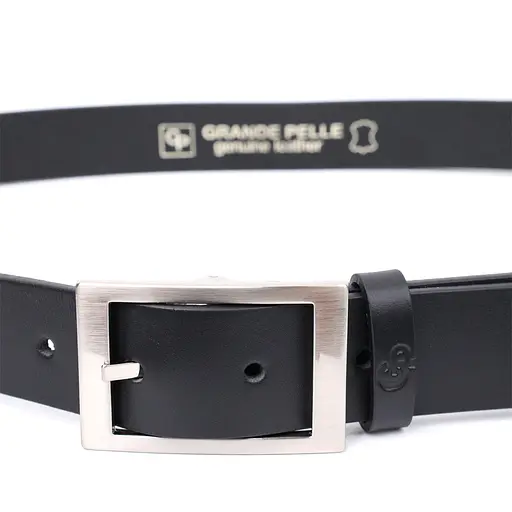 Ремінь шкіряний Grande Pelle чоловічий 3,4х120 см acs0026895 - фото 2