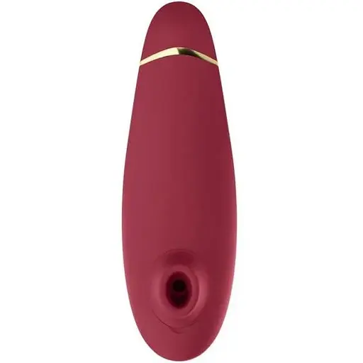 Вакуумний кліторальний стимулятор Womanizer Premium 2 Bordeaux - фото 2