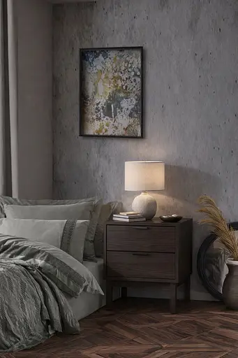 Комплект постельного белья евро 200×220 см с покрывалом сатина оливковый TC303376225 - фото 3