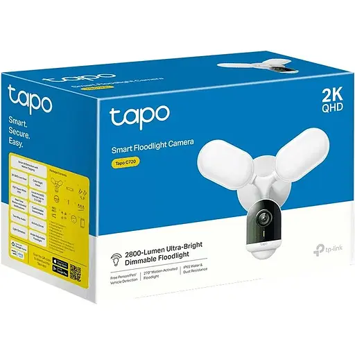 IP-камера TP-Link Tapo C720 2K QHD N300 зовнішня - фото 9