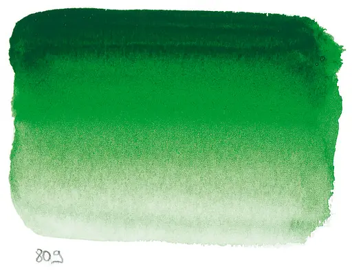 Акварельная краска Sennelier L'Aquarelle, 10 мл, S1, Зеленый Хукер (Hooker's Green) - фото 2