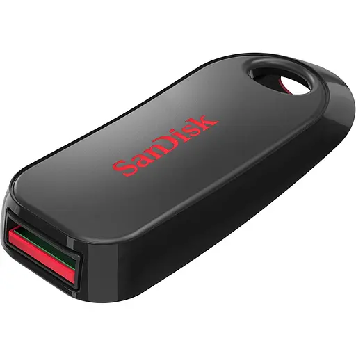 USB флеш-накопичувач SanDisk Cruzer Snap 128GB 2.0 USB-A Black SDCZ62-128G-G35 (66600) - фото 4