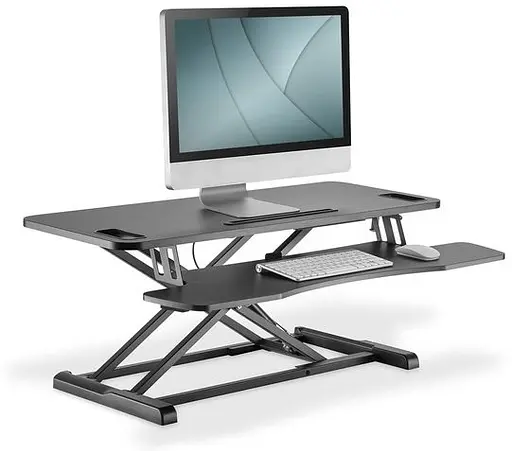 Digitus Подставка Ergonomic Workspace Riser, 11-46cm, black - фото 3