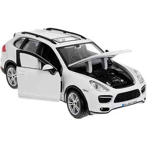 Автомодель Bburago Porsche Cayenne Turbo 1:24 White (18-21056) [119120] - фото 4