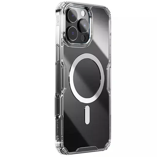 Чохол TPU Nillkin Nature Pro Magnetic для Apple iPhone 16 Pro Max 6.9 Безбарвний прозорий - фото 1