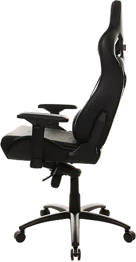 Геймерское кресло GT Racer черное (X-0713 Black) - фото 5