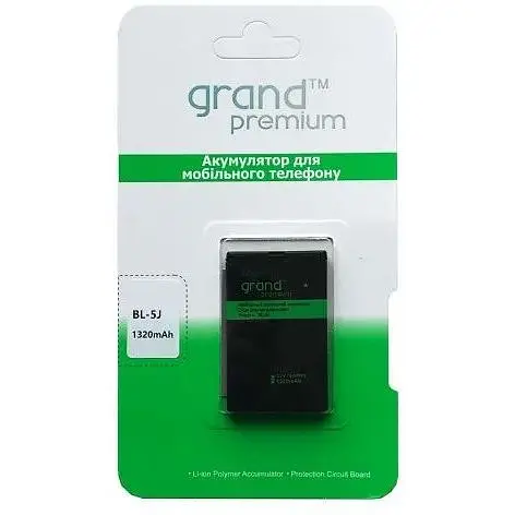 Акумулятор GRAND Premium for Nokia BL-5J