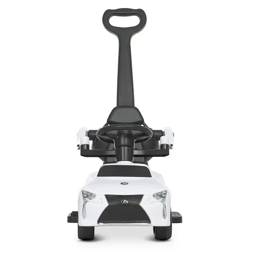 Детская каталка-толокар Bambi M 4579-1 - безопасность, комфорт и веселье в каждой поездке, белый. - фото 2