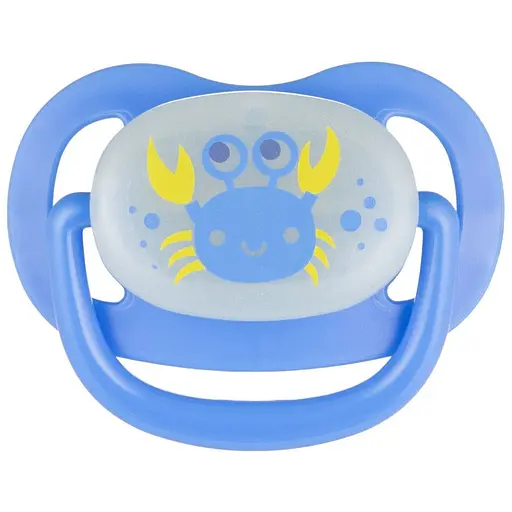 Пустушка Canpol babies Love & Sea силіконова анатомічна 0-6 міс. блакитна (22/506_blu_new)