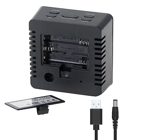 Часы будильники зеркальные с LED дисплеем Camry CR 1150b - фото 4