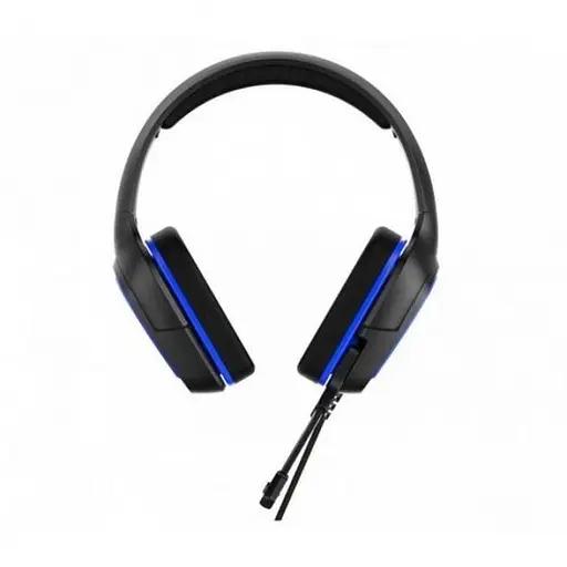 Дротова гарнітура iPega Gaming PG-R006B, 3.5mm, Noice Reduction, black-blue - фото 4
