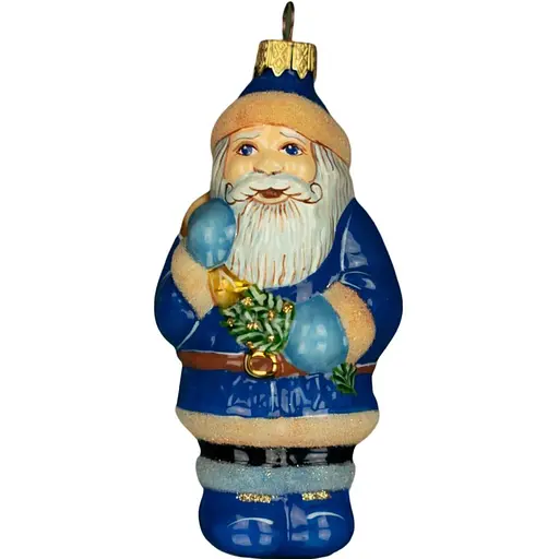 Ялинкова прикраса Різдвяні історії Миколайчик зимовий скло (4820001128222)