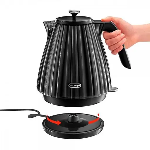 Электрочайник DeLonghi Ballerina KBD2001.BK - фото 5