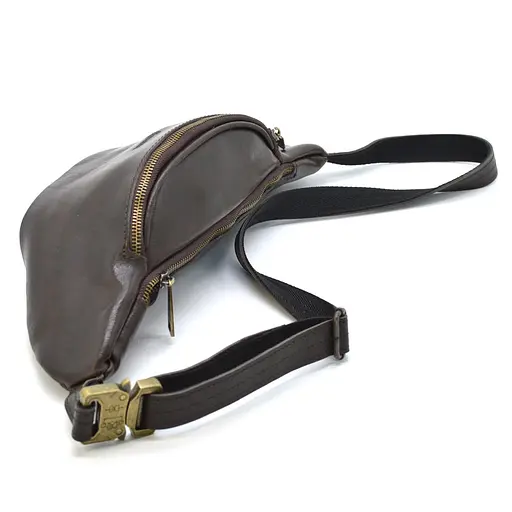 Шкіряна бананка Tarwa 14х36х8 см sum0025667 - фото 2