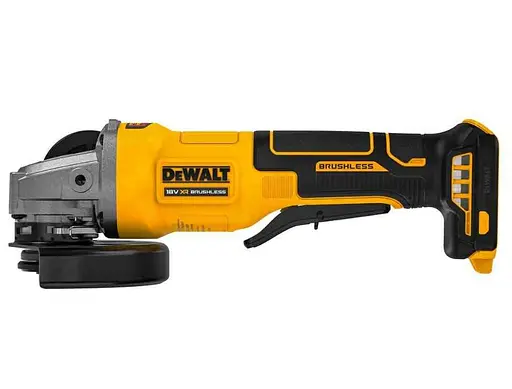 Шлифмашина угловая-болгарка DeWALT аккумуляторная безщеточная без АКБ и ЗУ DCG408NT - фото 1