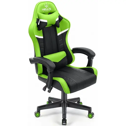 Компьютерное кресло Hell's Chair HC-1004 Green - фото 3