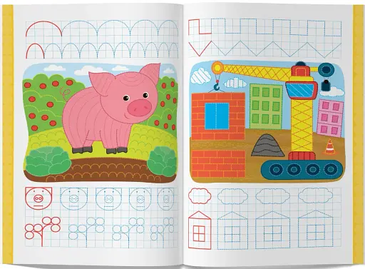 Перші багаторазові прописи. Пальчиковий тренажер. Навчаємося писати правильно - фото 2