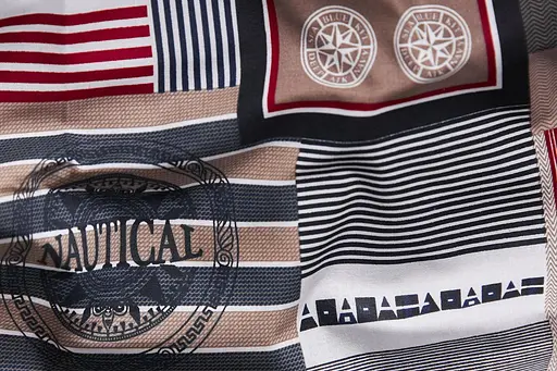 Комплект постельного белья Moon&Star Бязь Gold Люкс Nautical Детский 110x140 см наволочки 2x50x50 см - фото 8