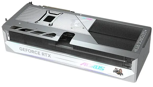 Відеокарта GF RTX 5080 16GB GDDR7 Aorus Master Ice Gigabyte (GV-N5080AORUSM ICE-16GD) - фото 6
